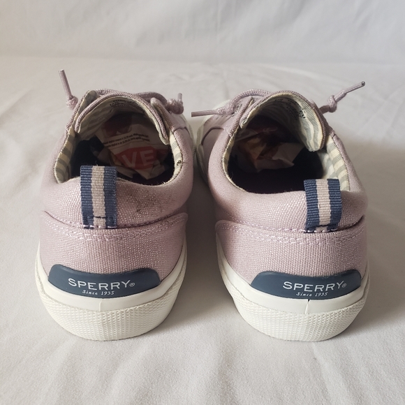 Sperry Pier Wave Grey Sparkle NWT - Picture 3 of 8